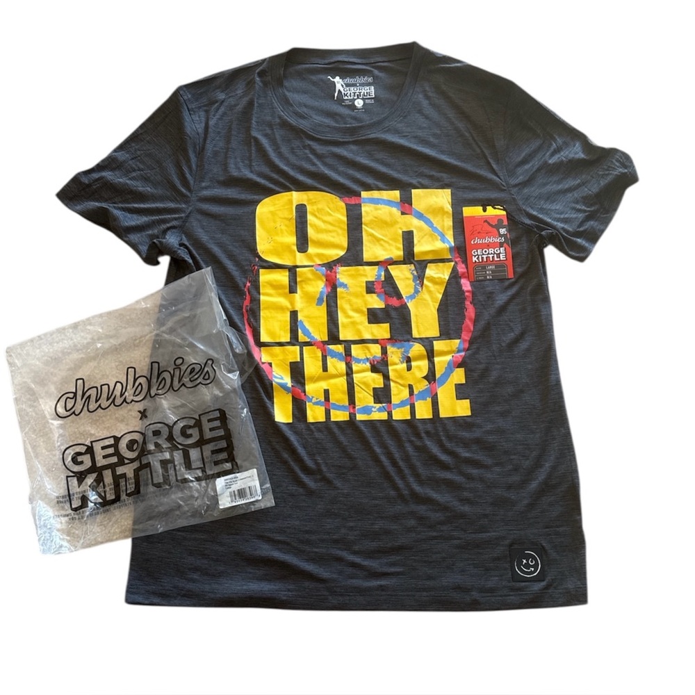 Chubbies George Kittle 85 Shirt Adult L Gray
S/S Graphic Polyester NWT